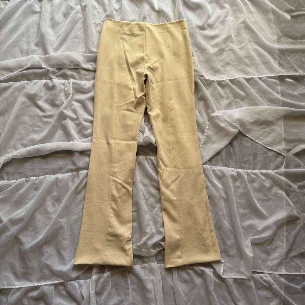 Mango Flare Pants with Slit on Legs - Picture 8 of 9